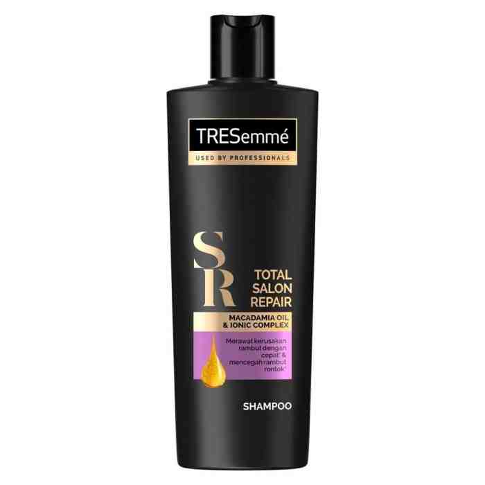 merk shampo untuk  rambut  kering  dan  bercabang